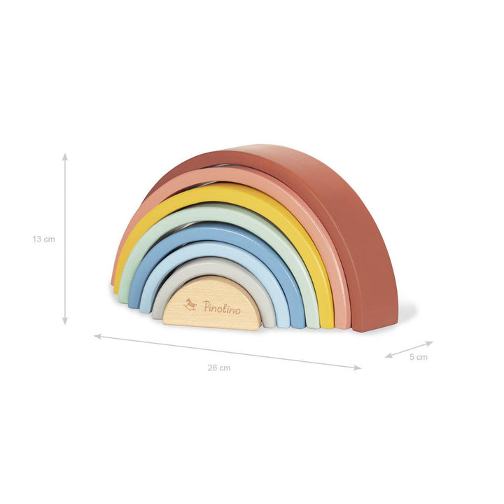 Regenbogen aus Holz 'Ruby'